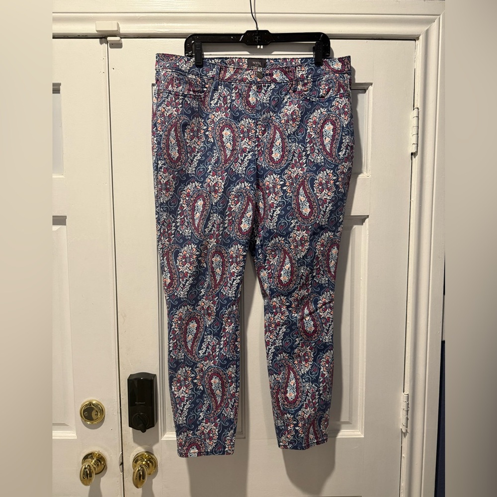 Blue Paisley Chicos Women's Jeans